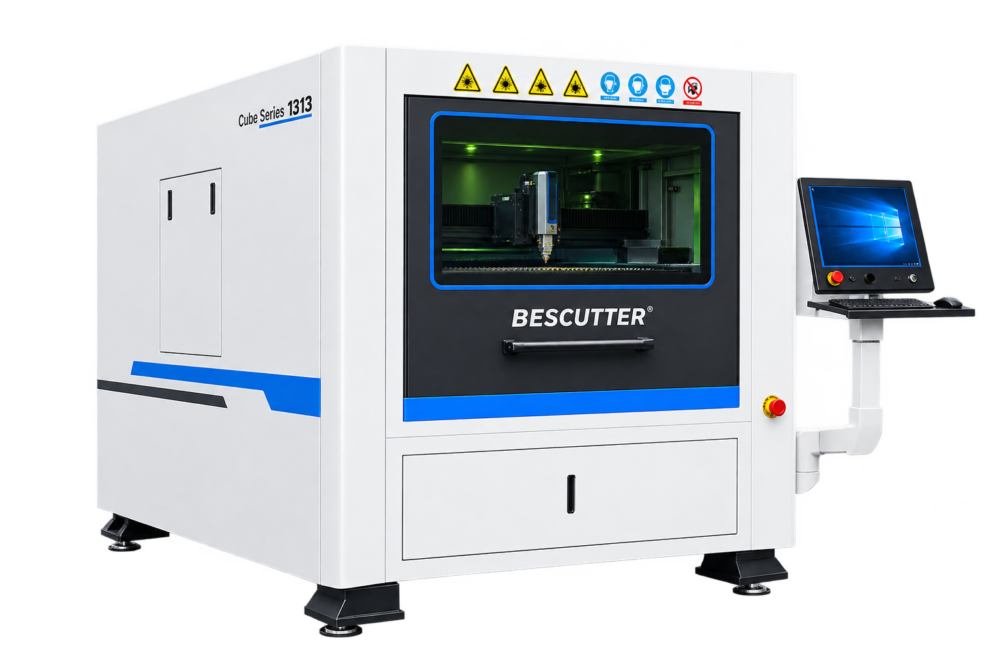 FLY SPEED 1500*3000 | 2000W - 15000W | Fiber Laser Metal Sheet Cutter Full Enclosure with Parallel Shuttle Table