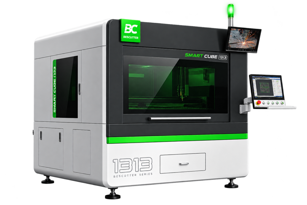 SMART CUBE 1300*1300" | 2000W - 4000W | Fiber Laser Sheet Metal Cutting Machine