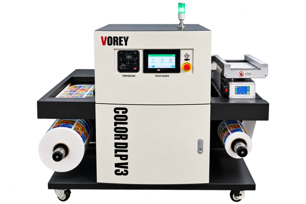 מדפסת דיגיטלית למדבקות Vorey COLOR DLP V3