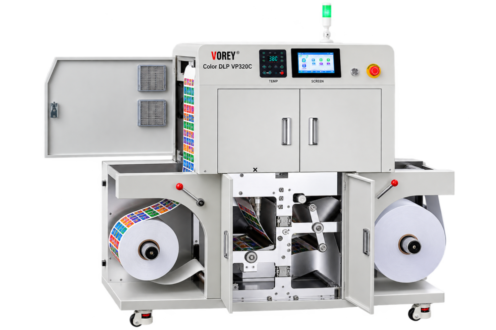 מדפסת דיגיטלית למדבקות Vorey DLP VP320C